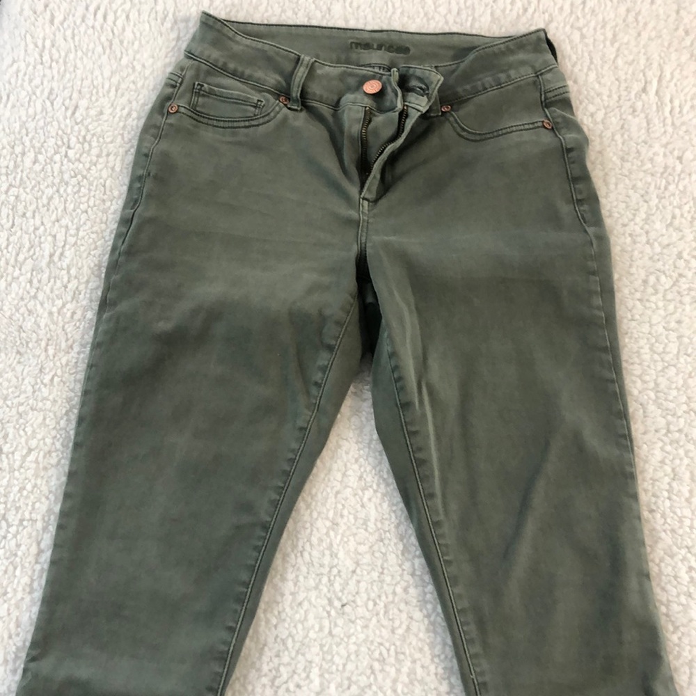 Maurice’s skinny pant - Green